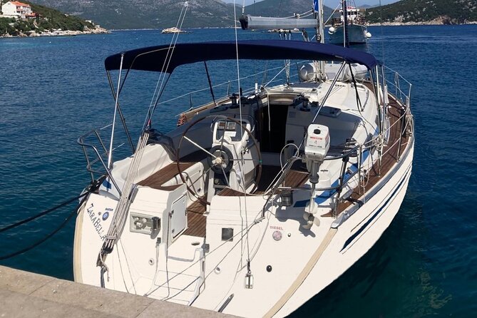 Dubrovnik: Full Day Private Sail Boat tour to Elaphiti&Blue Cave - Koločep: the first hour for swimming and snorkeling