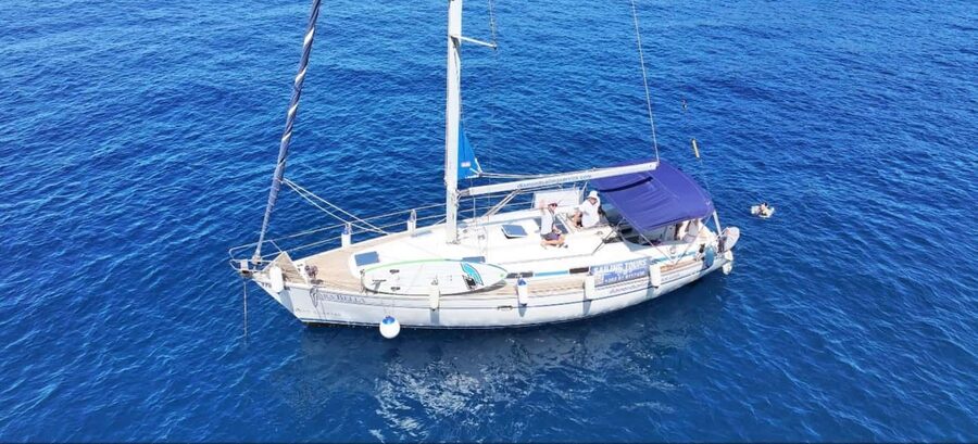 Dubrovnik yacht cruise - Private tour to Elafity & Blue cave - Blue Cave and clear water around Koločep
