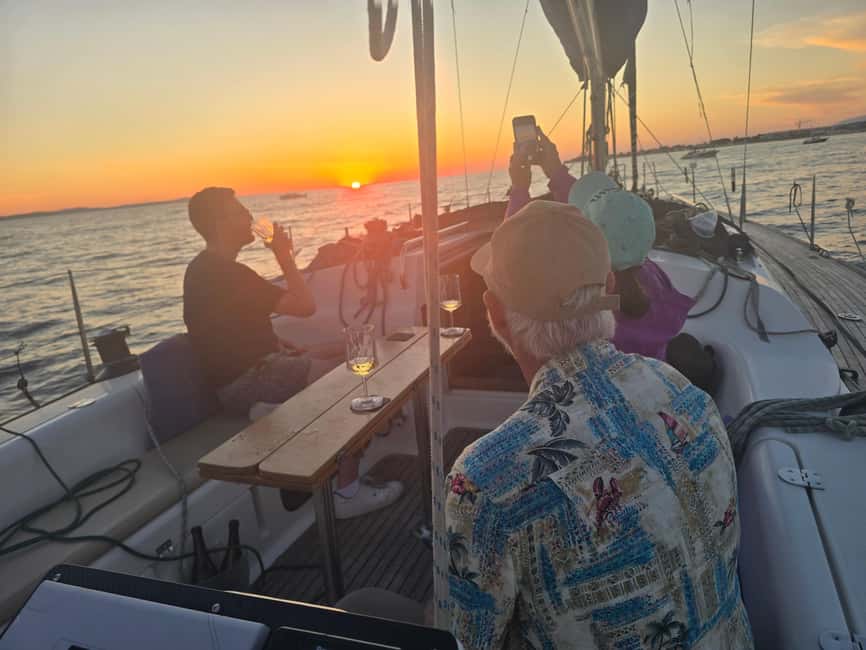 Elegant Sunset cruise under sails,large yacht,full comfort - Price, timing, and booking choices