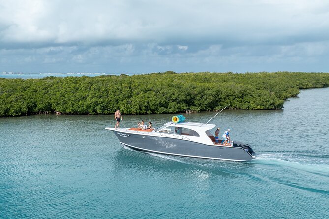Exclusive Isla Mujeres and Cancun Private Yacht Tour - Leaving Marina Bartolomé for four hours at sea