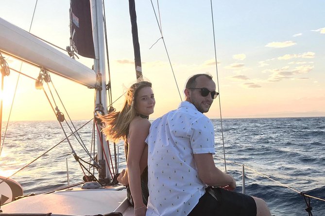 Experience Romantic Sunset Sailing on a modern 36ft (11m) sail yacht | Hvar - The sunset moment and return to Hvar