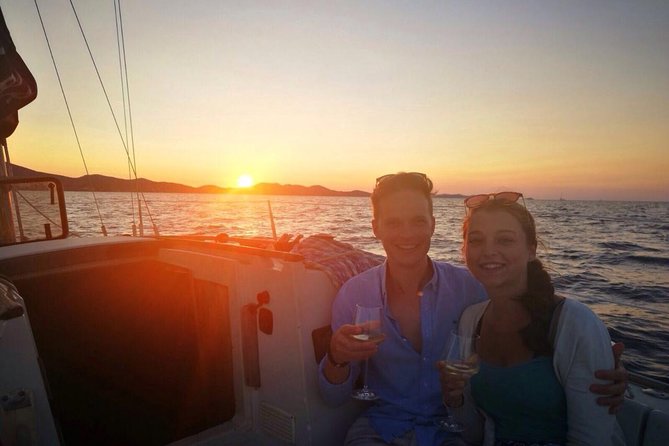 Experience Romantic Sunset Sailing on modern 36ft sail yacht from Zadar - Passing the University of Zadar