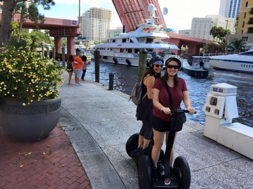 Fort Lauderdale: Famous Yachts and Mansions Segway Tour - The 4-mile route or the 8-mile extension?