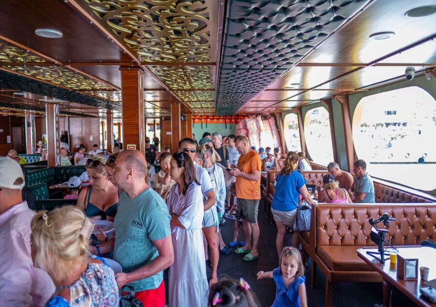 From City of Side and Alanya: Legends and Pirates Yacht Tour - One and a half hours in Alanya Harbor