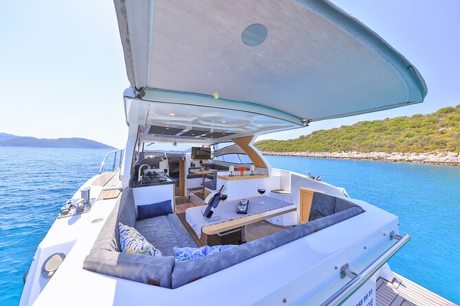 From Kas Private Luxury Yacht Escape - Çoban Bay and a Turkish lunch