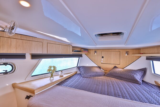 From Kas Private Luxury Yacht Escape - Güvercinlik Bay and fruit on the return