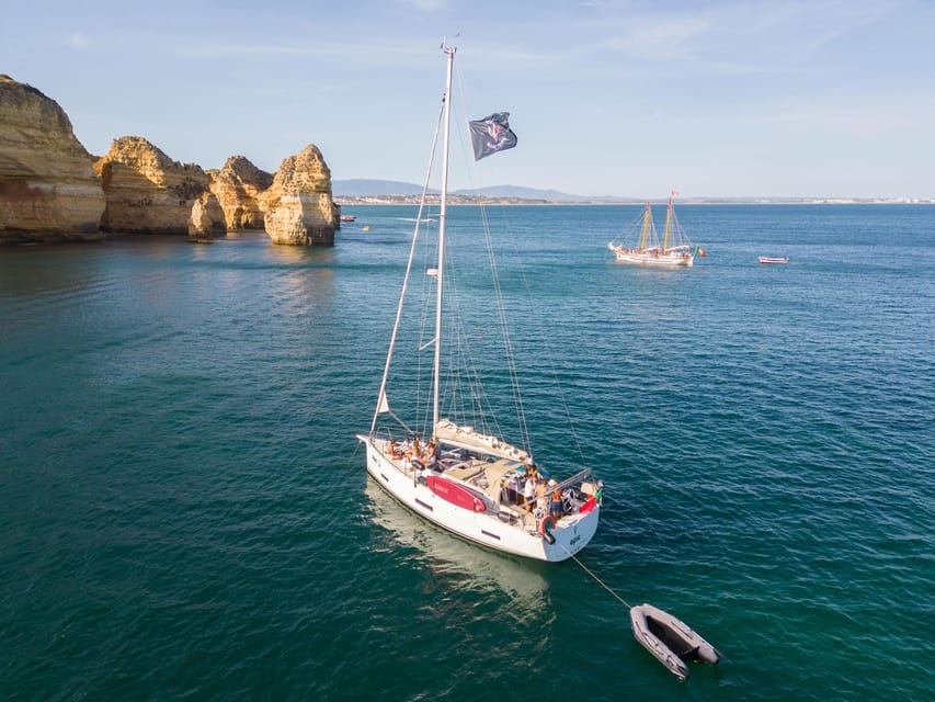 From Lagos: Ponta da Piedade Half-Day Yacht Cruise - Leaving Lagos Marina at Gate H