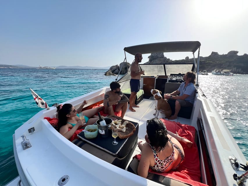 From Palau/La Maddalena: All inclusive Yacht Tour - Spargi’s coves: Cala Soraya and Cala Granara