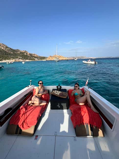 From Palau/La Maddalena: All inclusive Yacht Tour - Santa Maria for sun, swimming, and a slower pause