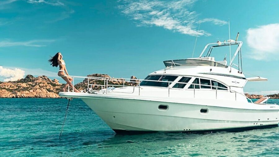 From Palau: La Maddalena Archipelago Yacht Tour with Lunch - Setting out from Palau on the Festina Lente