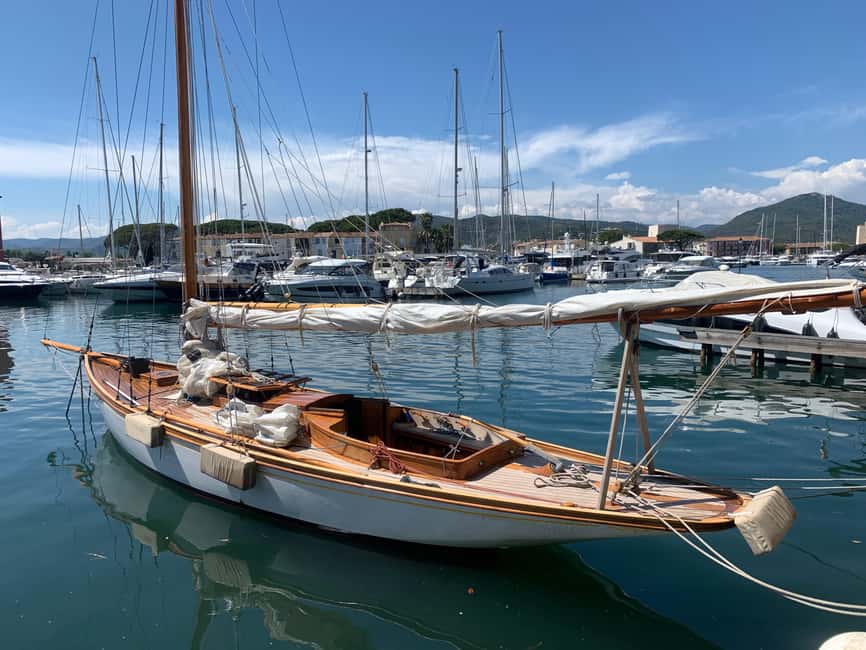 From Port Grimaud: Half-Day Classic Yacht Sailing Experience - The boat itself, from cockpit to saloon
