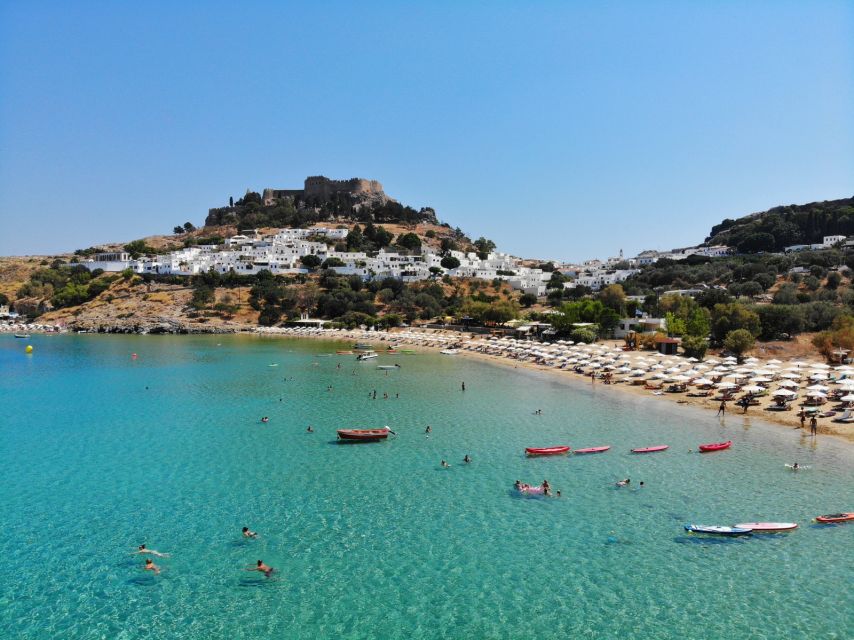 From Rhodes: Yacht Cruise to Lindos with Lunch and Drinks - Unlimited drinks during the day
