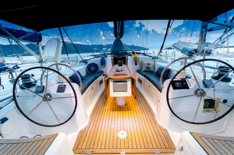 From Skiathos Marina: Yacht Sailing Day Trip with Lunch - Skopelos beaches by boat