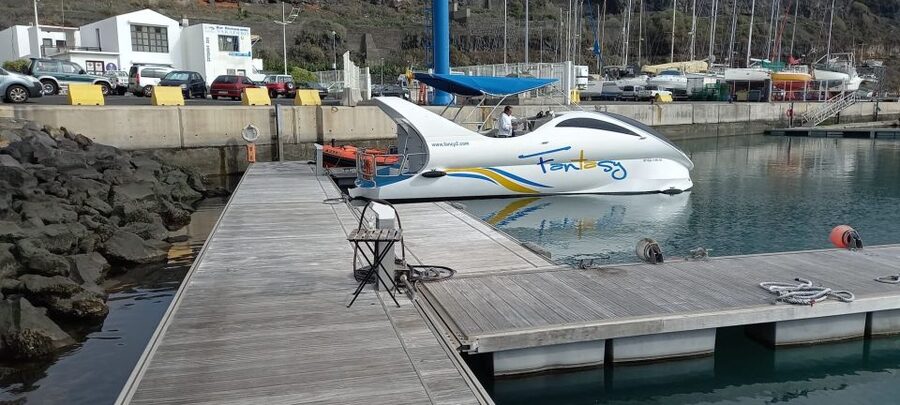 From Tazacorte: Discover the Northwest Coast by Speedy Yacht - A Swim at La Playa de la Veta