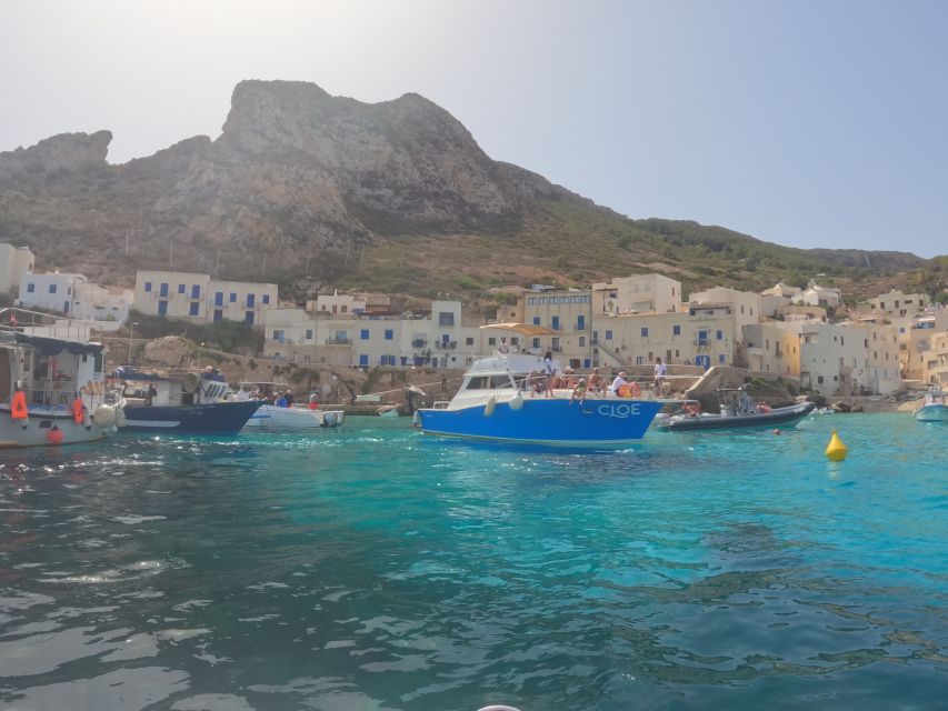 From Trapani: Favignana and Levanzo Yacht Tour with Stops - Leaving Trapani for Favignana