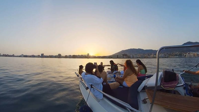 Fuengirola: Magical Sunset Yacht Tour - Boarding at Eventos Náuticos Fuengirola