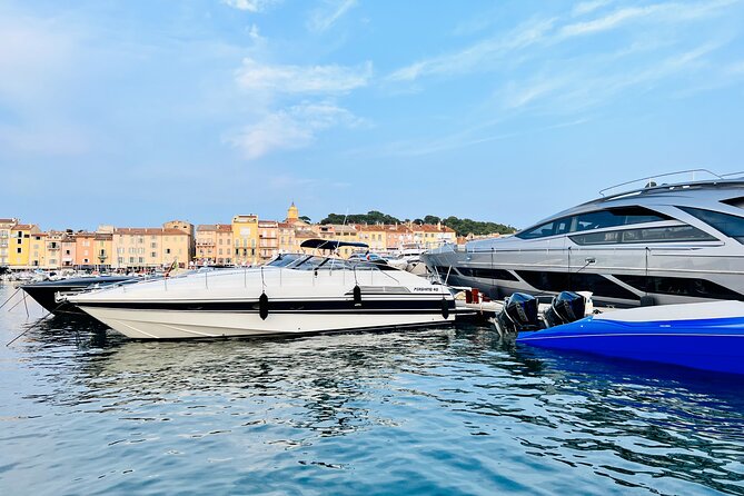 Full Day Private Yacht Charter on our Pershing 40 in Saint Tropez - L’Escalet for turquoise water and photographs