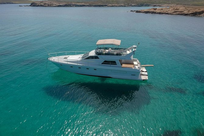 Full Day Private Yacht Cruise in Mykonos on a Ferretti Altura 52s - Fuel limits and the real value of the charter
