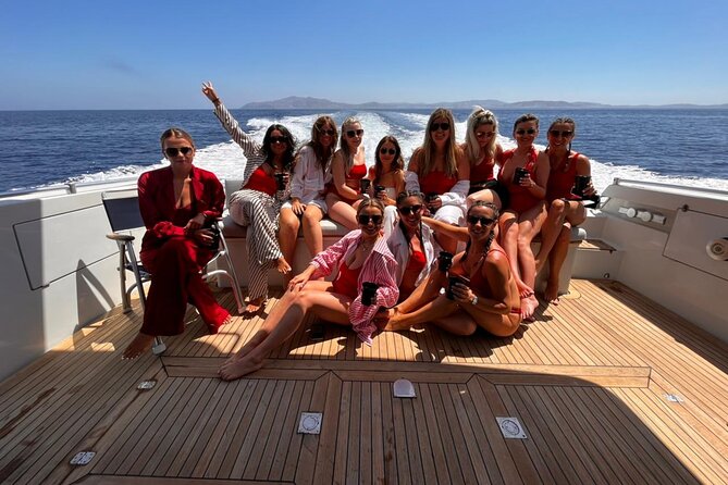 Full Day Private Yacht Cruise in Mykonos on a Ferretti Altura 52s - Could Delos be part of your day?