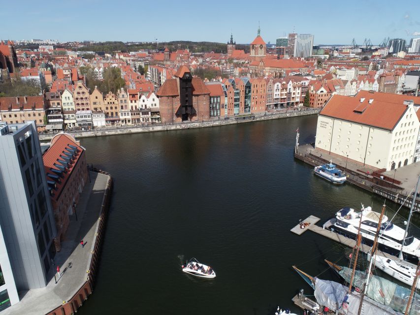 Gdańsk: Motlawa River Yacht Cruise - The Crane and Gdańsk’s historic water gates
