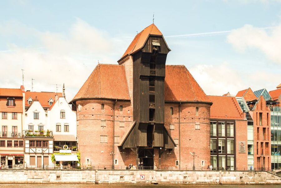 Gdańsk: Motlawa River Yacht Cruise - Fish Market, Brabank, and the modern waterfront