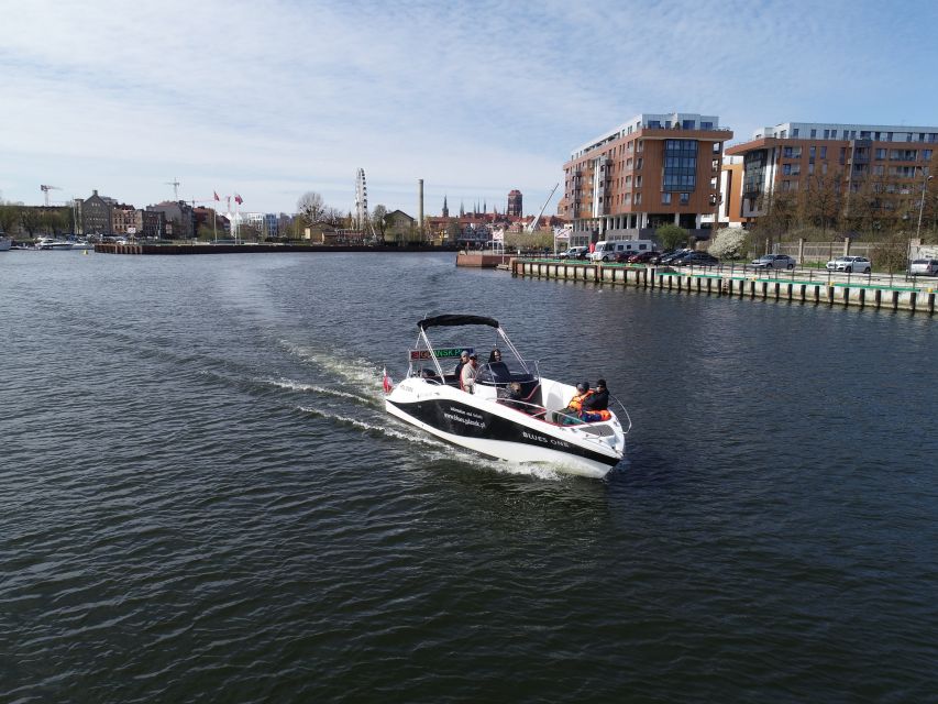 Gdańsk: Motlawa River Yacht Cruise - The Vistula, Polish Hook, and the shipyards