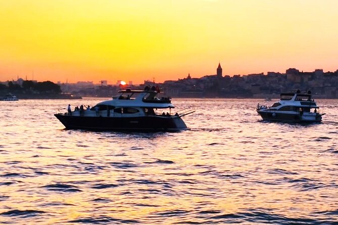 Guided Bosphorus Sunset Cruise on Luxurious Yacht - Small Group Cruise - Boarding at Kabataş: Allow Extra Time