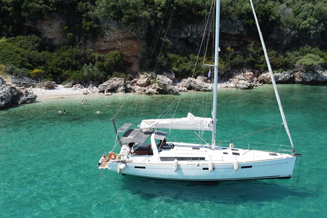 Guided Sailing Yacht Trip in Corfu Island - Agni and Gialiskari: the main hour in the water