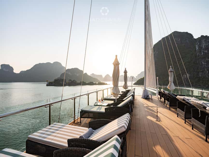 Ha Long–Lan Ha Luxury Yacht Day Cruise from Hanoi - Ao Ech and the swimming stop