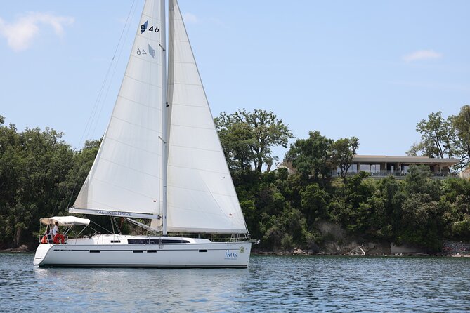 Half Day Cruise on a Sailing Yacht in Corfu Island - Sailing along Corfu’s northeast coast