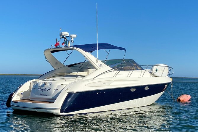 Half Day Private Motor Yacht Tour in Algarve - Leaving Faro Marina at an easy pace