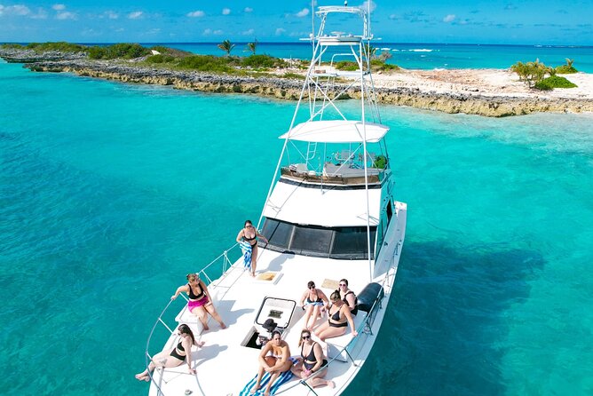 Half-Day Private Rose Island Party Yacht Getaway - Food, drinks, and the Captain Willy touch