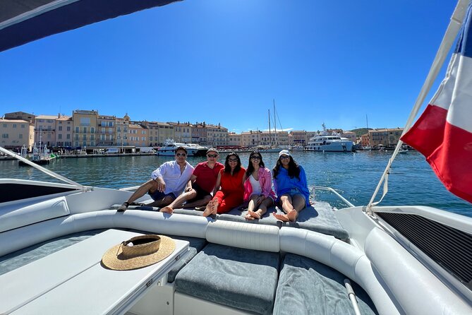 Half Day Private Yacht Charter on our Pershing 40 in Saint Tropez - The Parcs de Saint-Tropez and Salins Beach