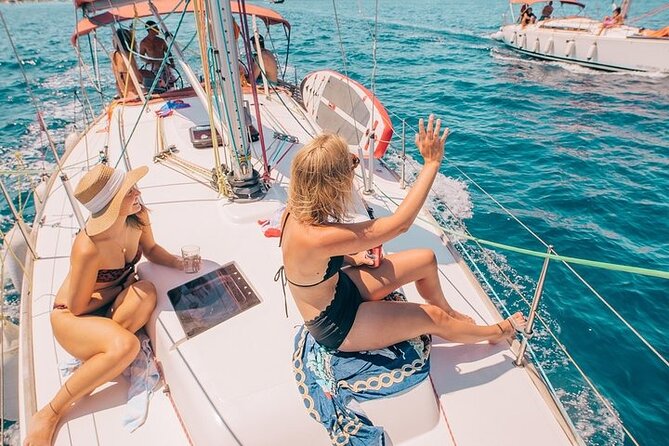 Half Day Sailing on a comfort yacht around Hvar and Pakleni islands- small group - The first Pakleni Islands swim stop
