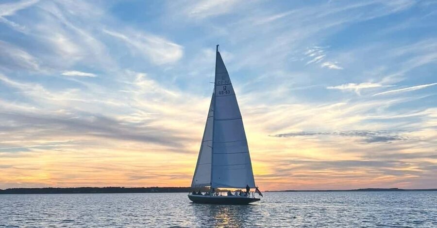 Hilton Head Island: America’s Cup Sailing Yacht Cruise - Boarding a 12-meter racing yacht
