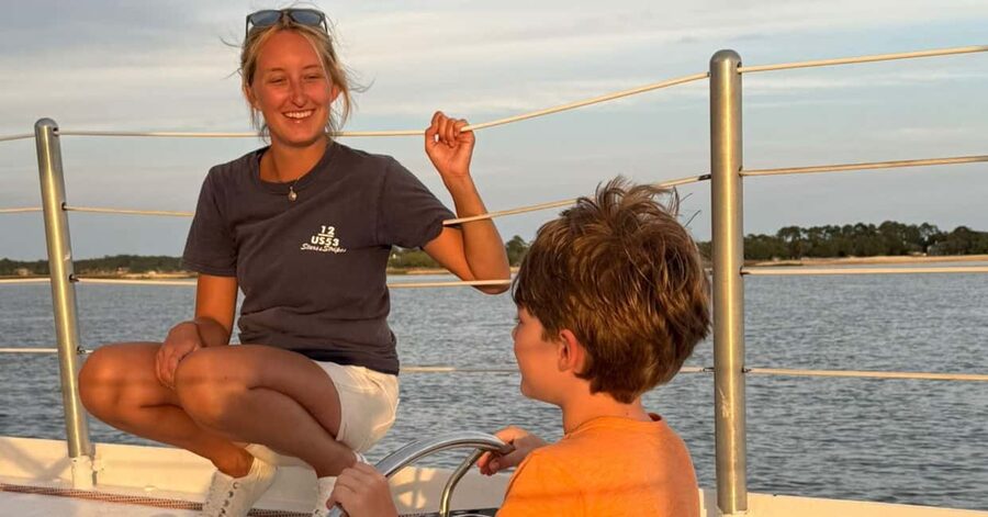 Hilton Head Island: America’s Cup Sailing Yacht Cruise - Sailing through the Calibogue Sound