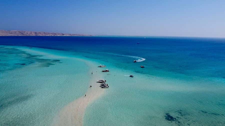 Hurghada: Elegance Yacht Cruise To Orange & Magawish island - Magawish Island and the second water stop