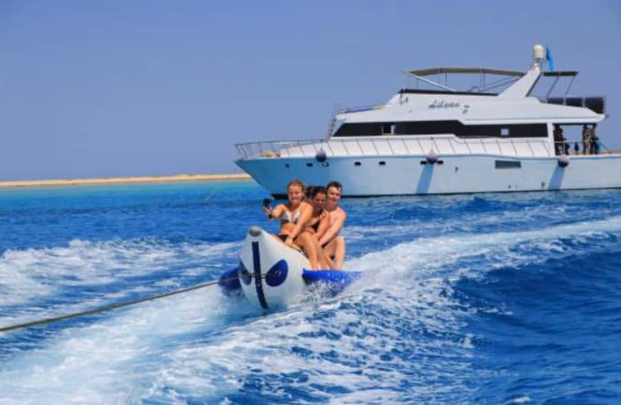 Hurghada: Luxury Yacht Trip with Personal Crew and Chef - Two snorkeling stops with patient instruction
