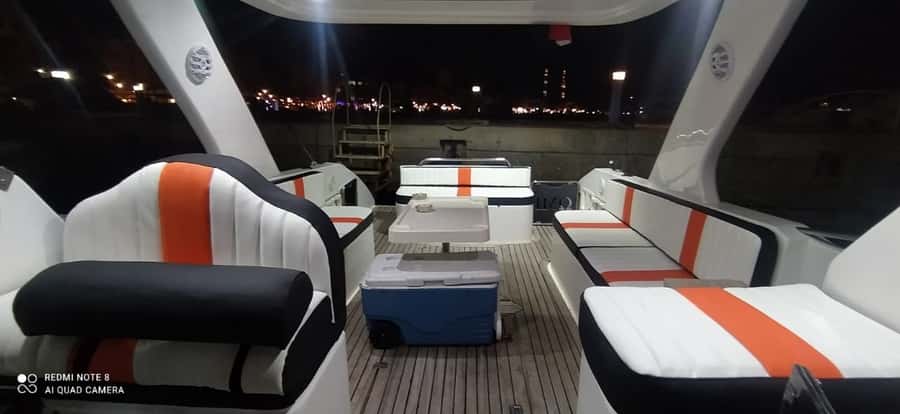 Hurghada: Private Dinner and Sunset Yacht Cruise - Boarding the yacht at Hurghada marina