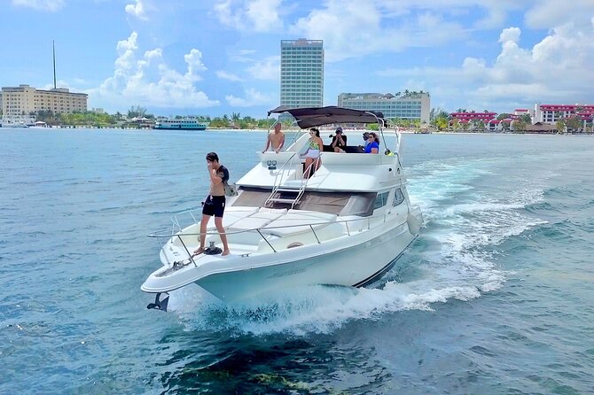 Isla Mujeres snorkeling tour on Exclusive 46ft Yacht in Cancun - Choosing between two, four, and six hours
