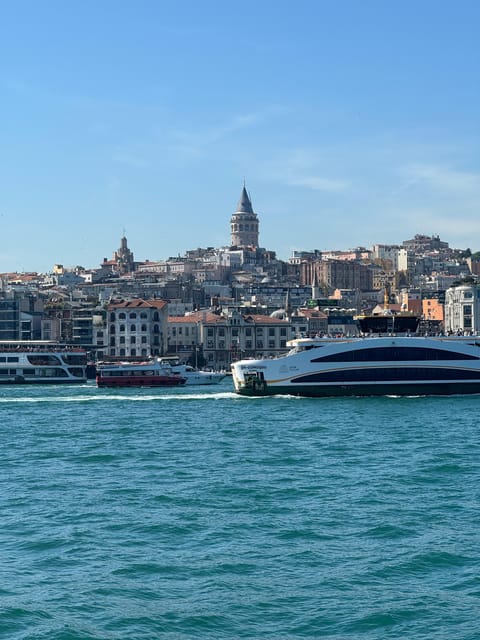 Istanbul: Bosphorus River Sunset Yacht Tour with Commentary - Ciragan Palace and the waterfront palaces