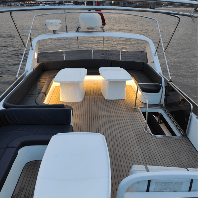 Istanbul: Bosphorus River Sunset Yacht Tour with Commentary - Galata Tower from the water