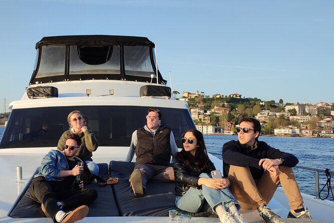 Istanbul Bosphorus Sunset Cruise on Luxury Yacht - Rumeli Fortress and the second bridge
