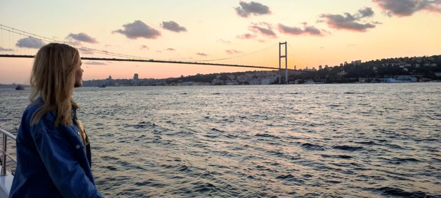 Istanbul: Bosphorus Sunset Cruise on Yacht with Live Guide - Snacks, drinks, and the real value at $19