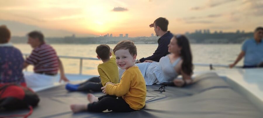 Istanbul: Bosphorus Sunset Cruise on Yacht with Live Guide - Boarding a comfortable yacht