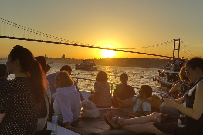 Istanbul Bosphorus Sunset Cruise with Wine on a Luxury Yacht - The northern stretch: Rumeli Fortress and the narrow strait