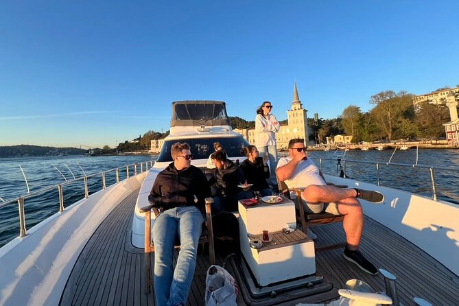 Istanbul Bosphorus Sunset Yacht Cruise - The return past the Golden Horn and Galataport