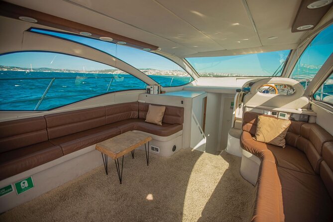 Istanbul Private Luxury Yacht on Bosphorus 14 mt 46feet - Ortaköy Mosque and the first bridge