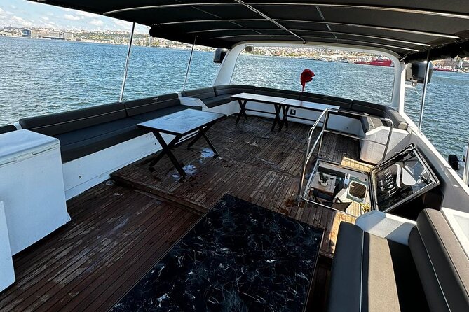 Istanbul Private Luxury Yacht on Bosphorus 25 Meter 82 Feet - Ortaköy Mosque and the 15 July Martyrs Bridge