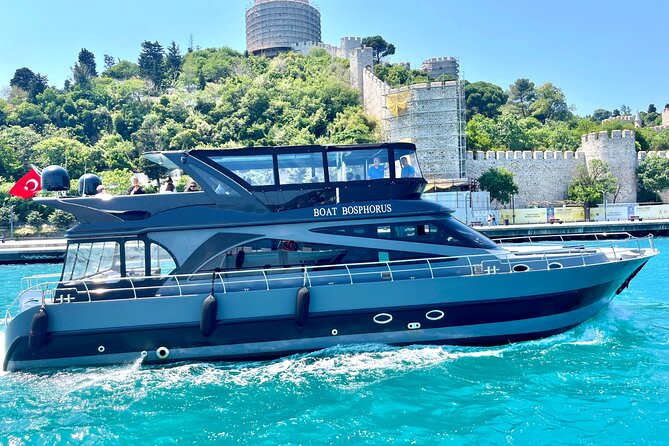 Istanbul Sunset Cruise by the Luxury Yacht - Dolmabahce Palace From the Water